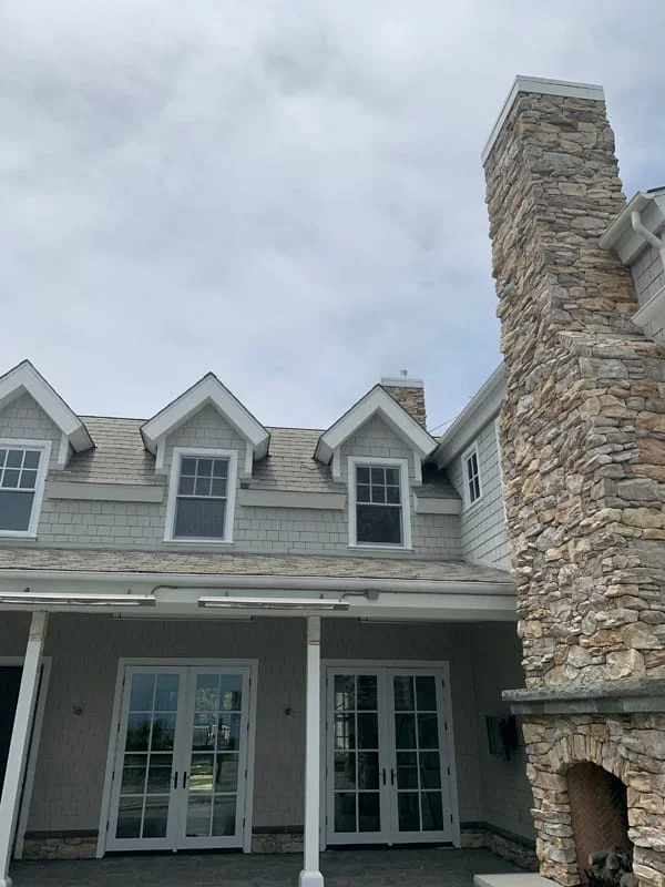 Chimney before