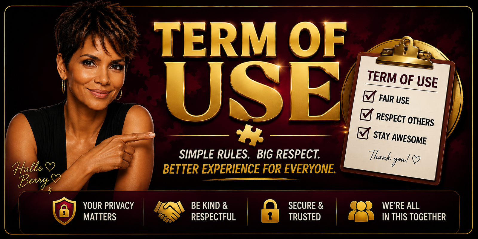 Celebrity Authentic Signatures Terms of Use