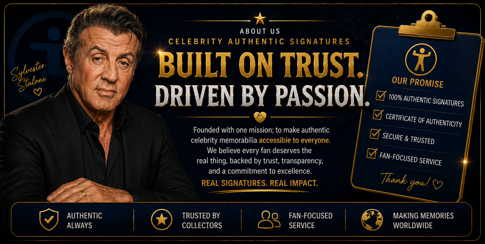 About Celebrity Authentic Signatures